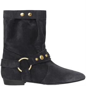 Isabel Marant Stania Støvler, Faded Black/Gold